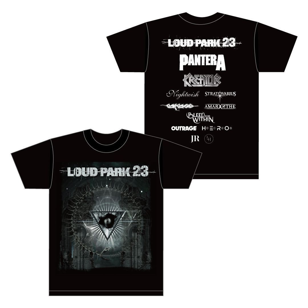 LOUD PARK 2008年 ラウドパーク Tシャツ メタル ロック 黒 L
